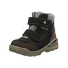 Stiefel PEPINO "Pepino Stiefelette Leder/Synthetik", Kinder, Gr. 25, grau, Leder, Synthetik, casual, Schuhe