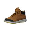 Sneaker GEOX "Geox Sneaker Nubukleder/Textil", Gr. 32, gelb (braun, gelb), Nubukleder, Textil, casual, Schuhe