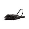 Ballerina STEVE MADDEN "STEVE MADDEN Ballerinas Textil", Damen, Gr. 40, schwarz, Textil, casual, Schuhe