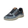 Sneaker BUGATTI "bugatti Sneaker Lederimitat/Textil", Herren, Gr. 43, blau (dunkelblau), Lederimitat, Textil, casual, Schuhe