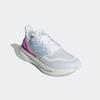 Laufschuh ADIDAS PERFORMANCE "PUREBOOST 5", Gr. 40,5, cloud weiß, glow blau, lila burst, Textil, Synthetik, sportlich, Schuhe