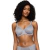Minimizer-BH TRIUMPH "Essential Minimizer T W X", Damen, Gr. 75, Cup G, grau shadow, Microtouch, Obermaterial: 70% Polyamid, 30% Elasthan, casual, BHs, verkleinert die Brust optisch um eine Cup-Größe