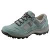 Schnürschuh WALDLÄUFER "HOLLY", Damen, Gr. 4,5 (37,5), grün (mintgrün, silberfarben), Nubukleder, Veloursleder, Textil, sportlich, Schuhe Schnürschuh Trekkingschuh, Luftpolstersohle, in Weite H, Freizeitschuh, Halbschuh, Schnürschuh