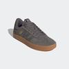 Sneaker ADIDAS SPORTSWEAR "VL COURT 3.0", Gr. 46, charcoal, charcoal, gold metallic, Leder, Synthetik, sportlich, Schuhe, inspiriert vom Design des adidas samba, Topseller