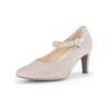 Pumps GABOR "Gabor Pumps Leder", Damen, Gr. 39, rosa, Leder, casual, Schuhe