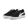Sneaker PUMA "Court Lally Suede Sneakers Damen", Gr. 39, schwarz-weiß (schwarz, weiß), Obermaterial: Textil, Kuhleder, Synthetik; Futter: Textil; Innensohle: Textil; Laufsohle: Gummi, Schuhe
