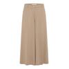 Jogginghose BRAX "Style MELLI S", Damen, Gr. 44, Normalgrößen, grau (taupe), 53% Polyester, 43% Schurwolle, 4% Elasthan, Hosen