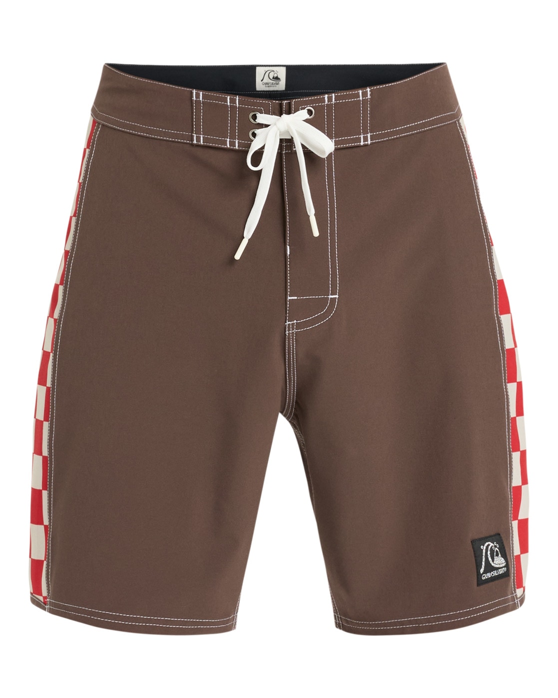 Boardshorts QUIKSILVER "Original Arch 18", Herren, Gr. 32M, braun (chocolate braun), 92% Polyester, 8% Elasthan, Hosen Image