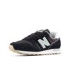 Sneaker NEW BALANCE "373", Gr. 41, schwarz, schwarz cement, mosaic grün, Leder, Textil, mehrfarbig, sportlich, Schuhe