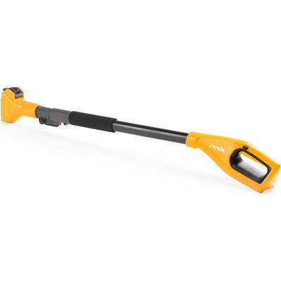 Teleskopstiel STIGA GARDEN "Teleskopverlängerung für PR 100c", gelb, B:15,5cm H:10,5cm L:123cm, Kunststoff, Stiele, ermöglicht die Nutzung als Hochentaster