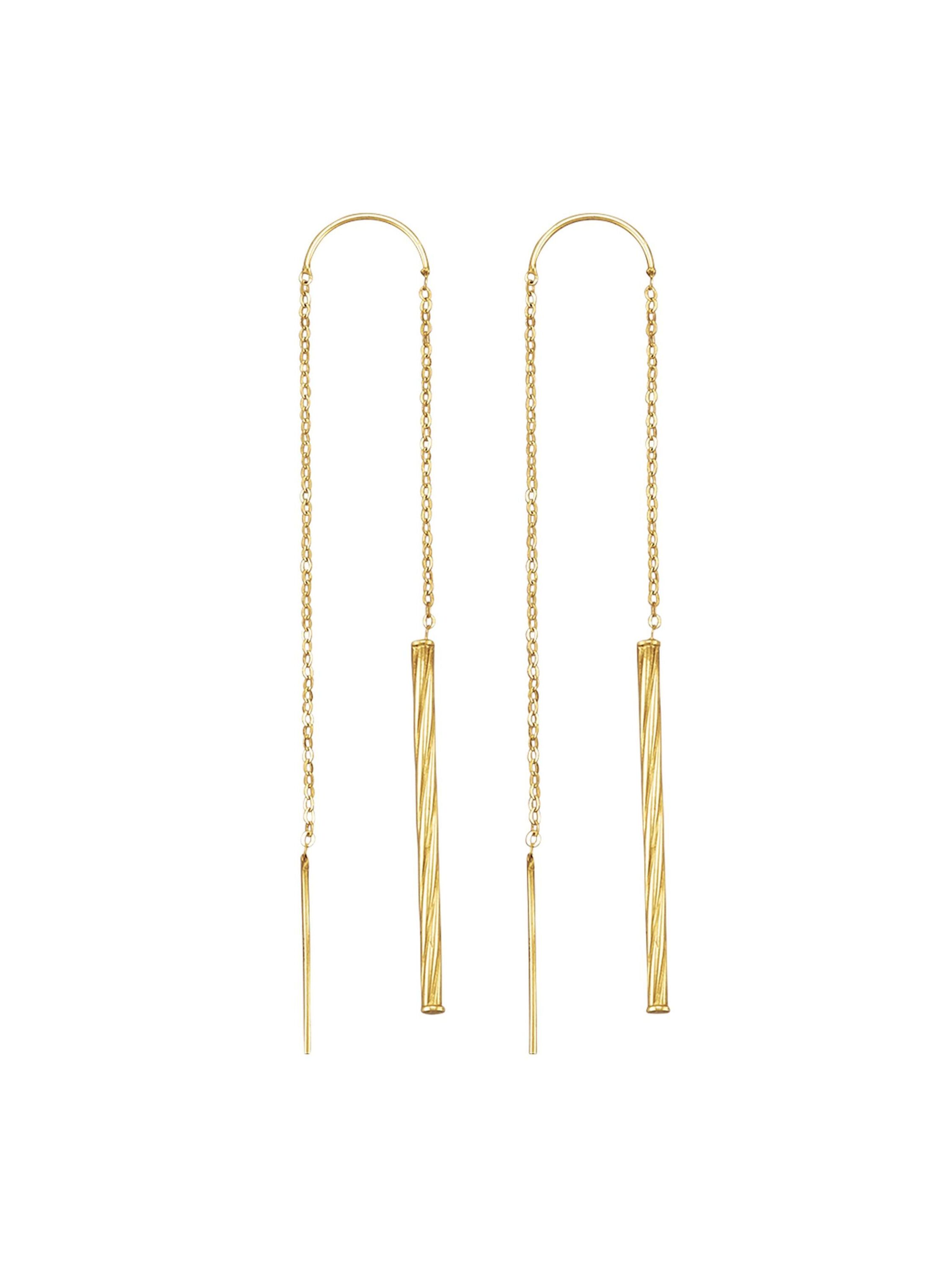 Fascination by Ellen K. Ohrhänger 375/- Gelbgold glanz diamantiert Image