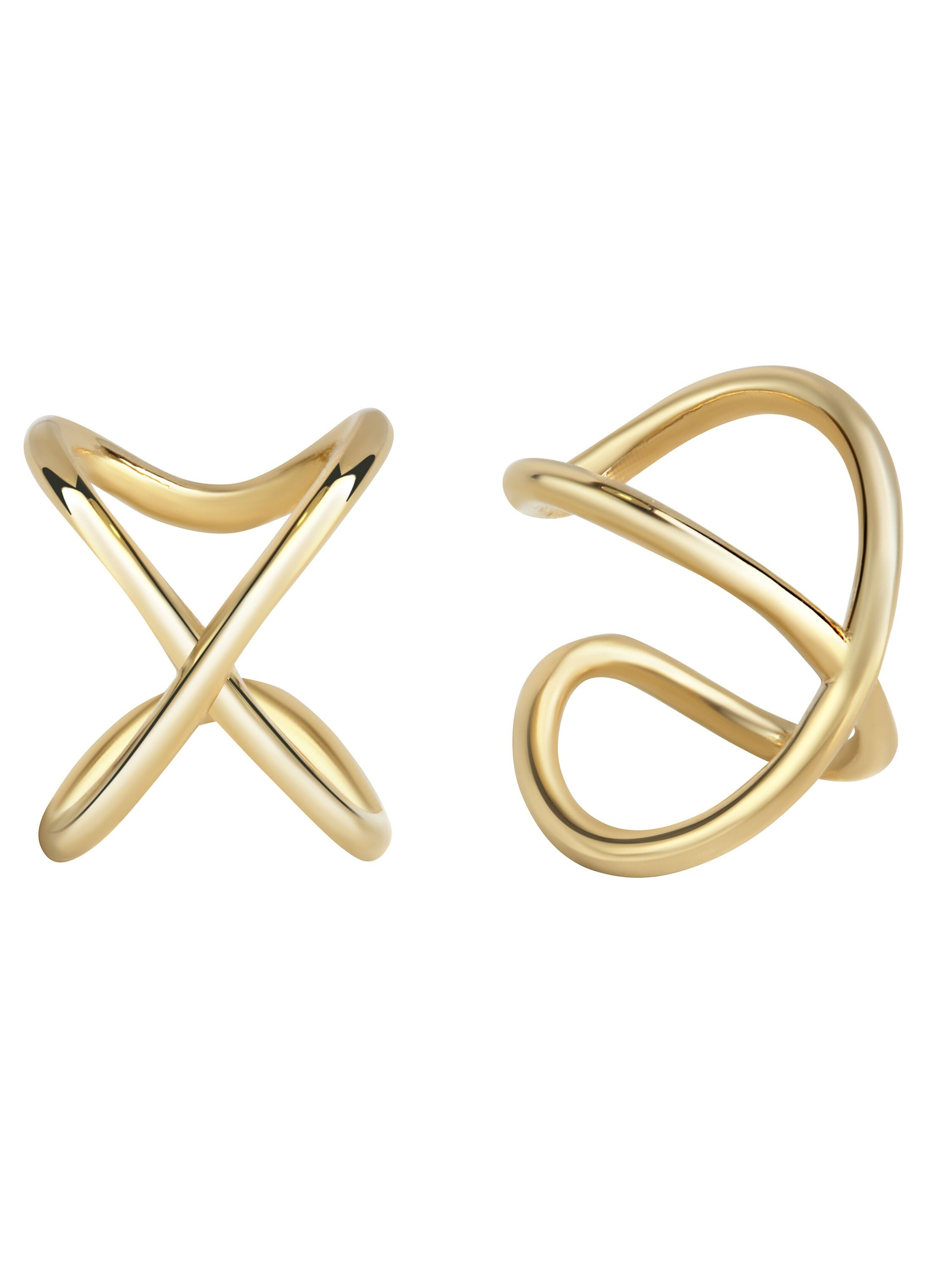 Fascination by Ellen K. Ohrklemme 375/- Gelbgold glanz Ø 10,5mm Image