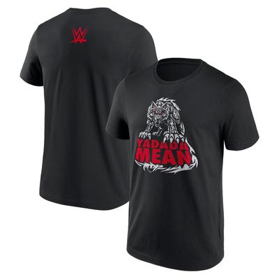 WWE Jacob Fatu Tribal Wolf Yadada Mean T-Shirt - Schwarz - Herren Image