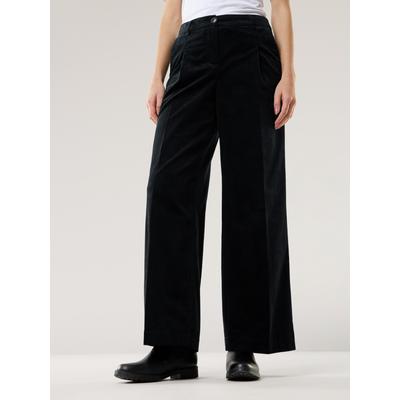 Walbusch Damen Premium Marlene Cordhose Schwarz noch offen: Muster Image