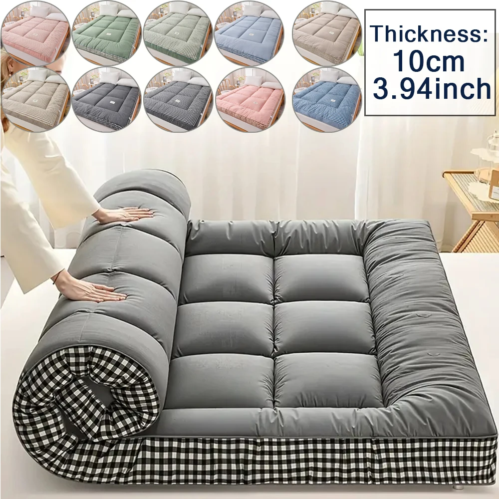 Neueste faltbare, leichte, tragbare Isomatte/Tatami-Matte, japanische Futon-Matratze, weicher Stoff, einfache Aufbewahrung und Reisematratze Image