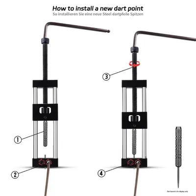 Iron Darts -Nadel mit einfach zu verwendender Entfernungstool für Spielzimmer Präzision Image