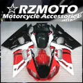 4 regali nuovo Kit carene moto ABS adatto per YAMAHA R6 1998 1999 2000 2001 2002 98 99 00 01 02 Set carrozzeria rosso bianco nero