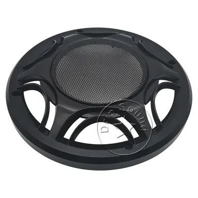 Für 8 "Zoll 228mm Lautsprecher Grill Abdeckung Hochwertige Auto Home Audio Conversion Net Dekorative Kreis Metall Mesh grille # Schwarz Image