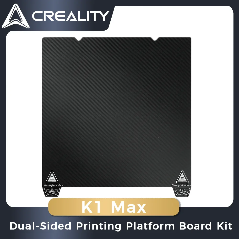 CREALITY Original K1 Max Dual-Sided Printing Platform Board Kit (Ohne weichen magnetischen Aufkleber) 310 mm * 315 mm 3D-Druckerzubehör Image
