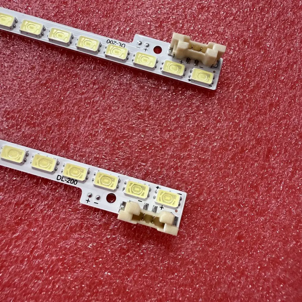 2 teile/satz LED streifen Für Samsung UN46D5500 UN46D5500RG UE46D5700 UE46D6100 UE46D6300 UE46D5000 UE46D6000 UE46D7000 UN46D6000 Image