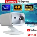 Lenovo Xiaoxin 100P 4K Proiettore HD 850 ANSI Messa a fuoco automatica Wifi6 Smart Home Theater 360 PTZ Supporto Proiettore portatile HD 1080P