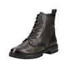 Schnürstiefelette ARA "Ara Stiefelette Glattleder", Damen, Gr. 43, grün (forest), Glattleder, casual, Schuhe
