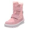 Winterstiefel SUPERFIT "FLAVIA WMS: Mittel", Kinder, Gr. 33, rosa, Veloursleder, Polyester, Leder, casual, Schuhe, Stiefel mit wasserdichtem GORE TEX, Größenschablone zum Download