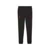 Sporthose PUMA "AC Milan FtblEssentials Hose Jungen", Kinder, Gr. 140, Normalgrößen, rot (schwarz for all time rot), 68% Baumwolle, 32% Polyester, regular fit, Hosen