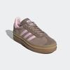 Sneaker ADIDAS ORIGINALS "GAZELLE BOLD E", Gr. 41, trace braun, clear pink, earth strata, Leder, Synthetik, sportlich, Schuhe, Topseller
