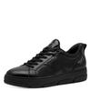 Slip-On Sneaker TAMARIS, Damen, Gr. 42, schwarz, Lederimitat, Textil, unifarben, sportlich, Schuhe, Freizeitschuh, Halbschuh, Slipper in veganer Verarbeitung