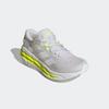 Laufschuh ADIDAS PERFORMANCE "ADISTAR 4", Gr. 41, dash grau, zero metallic, hi, res gelb, Textil, sportlich, Schuhe