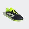 Fußballschuh ADIDAS PERFORMANCE "COPA PURE 3 CLUB FIRM/MULTI-GROUND KINDER", Gr. 33, core schwarz, cloud weiß, lucid lemon, Synthetik, sportlich, Schuhe, geeignet für Rasen- und Kunstrasenplätze