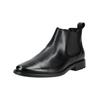 Stiefelette LLOYD "LLOYD Stiefelette Leder/Textil", Herren, Gr. 44, schwarz, Leder, Textil, casual, Schuhe