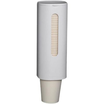 Weiß) Becherspender, staubdichter Pappbecherhalter, an der Wand montierter Becherspender, für Image