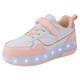 Sports Trainers for Kids Teens Bling Shiny Sequins Sneakers Lightweight Walking Shoes Athletic Road Trail Running Non-Slip Quick Dry Little Kid/Big Kid Pink