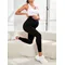 High Waist pregnancy Leggings Maternity clothes for pregnant women Belly Support Knitted Leggins Body Trousers