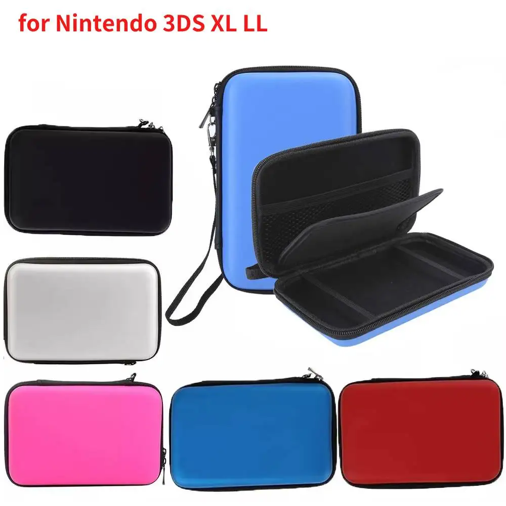 EVA Skin Carry Hard Case Tasche Tasche für Nintendo 3DS XL LL mit Riemen Funktionen eines langlebigen Rundum-Reißverschlusses Kompatibel mit 3DS XL LL Image