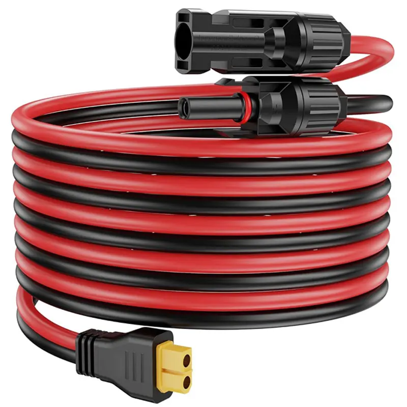 3 m 1,5 m 12 AWG XT60 Buchse auf Solar-Verlängerungskabel für Anker SOLIX ALLPOWERS R2500/R1500/R600 Ecoflow River Delta Bluetti usw. Image