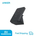Batteria magnetica Anker 622 (MagGo), caricabatterie portatile wireless magnetico pieghevole da 5.000 mAh con supporto e porta USB-C, Magsafe