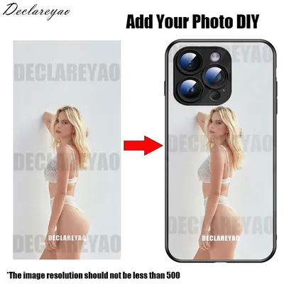 DIY Angepasst Foto Weiche Kante Glas Fall Für Apple iPhone 16 16e 15 Pro 14 Plus 13 12 11 X Xs Max XR 5S SE 6 6S 7 8 Plus Abdeckung