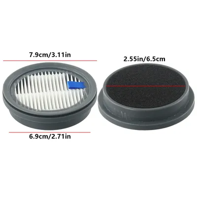 1/3 Stück Filter für Afoddon A200PRO/A200, für NEQUARE S12 S25 S26 Akku-Staubsauger Ersatz Ersatzteile Filter Image