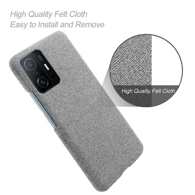 11t pro Für Xiaomi 11T Pro Fall 11T 11TPro Luxus Tuch Stoff Zurück Telefon Abdeckung Für xiaomi 11T Ultra 12X 12 Pro Mi 10 9T 8 Lite