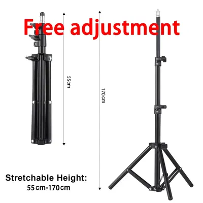 Professional photography light stand mobile phone stand green screen live tripod floor-standing shooting fill light stand