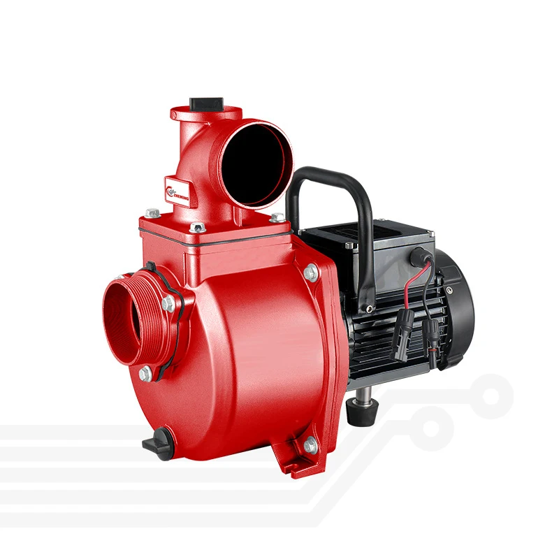 750 W 1100 W Solar-Wasserpumpe, 72 V Solar-DC-Selbstansaugende Pumpe mit variabler Frequenz, DC-Wasserpumpe mit hohem Durchfluss