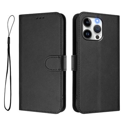 Phone Case For iPhone 17 Pro Max 17 Air 16 Pro Max Plus 16 16 Plus iPhone 16 Pro 15 15 14 Pro Max Plus Wallet Case with Stand Holder Full Body Protective with Wrist Strap Retro TPU PU Leather