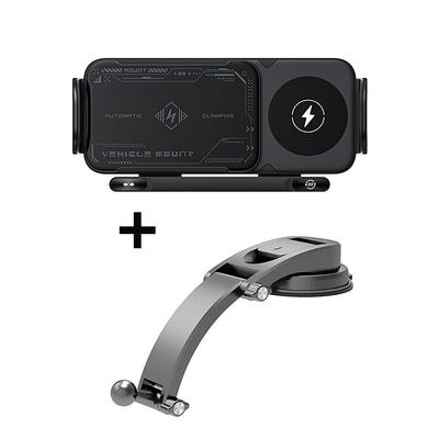 New Car Mount Folding Screen Phone/Tablet Holder 15w Wireless Fast Charging 2-in-1 Auto Rotating Magnetic Phone Holder Car Air Vent Holder For Folding Screen Hand Samsung Galaxy Zfold6/5/4/3 Galaxy