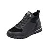 Sneaker REMONTE "Remonte Sneaker Leder", Damen, Gr. 41, schwarz (schwarz, schwarz), Leder, casual, Schuhe