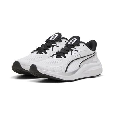 Laufschuh PUMA "SKYROCKET LITE 2", Gr. 45, schwarz-weiß (puma weiß, puma silber, puma schwarz), Textil, sportlich, Schuhe Image