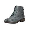 Schnürstiefelette JOSEF SEIBEL "Josef Seibel Stiefelette Leder", Damen, Gr. 41, blau (azur), Leder, casual, Schuhe