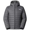The North Face - Classic Down Hooded Jacket - Daunenjacke Gr S grau